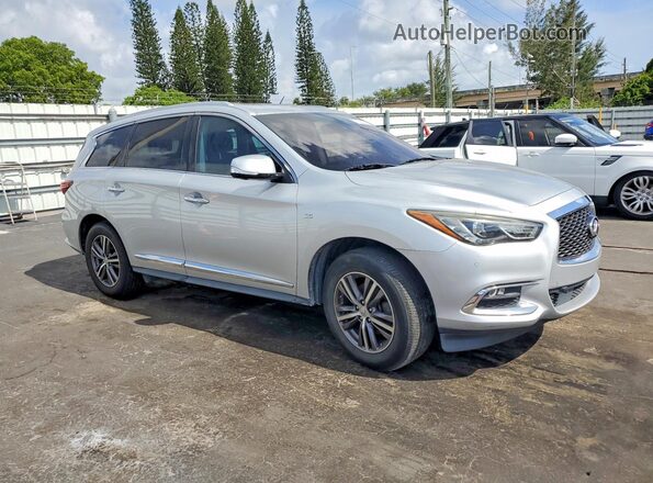5N1DL0MN3KC506269 2019 INFINITI QX60 Silver წინა მარჯვენა
