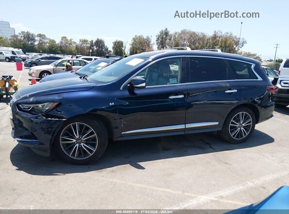 5N1DL0MN3KC524061 2019 INFINITI QX60 Blue Rear interior view