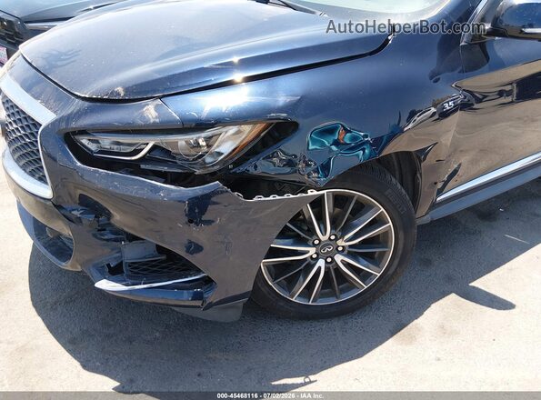 5N1DL0MN3KC524061 2019 INFINITI QX60 Blue Front view