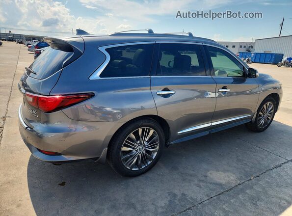 5N1DL0MN3KC531768 2019 INFINITI QX60 Gray Tył prawy