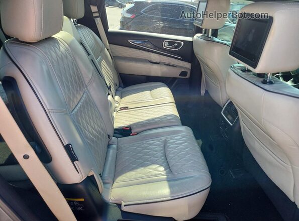 5N1DL0MN3KC531768 2019 INFINITI QX60 Gray Widok wnętrza z tyłu