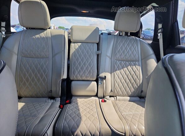 5N1DL0MN3KC531768 2019 INFINITI QX60 Gray Widok tylnych siedzeń