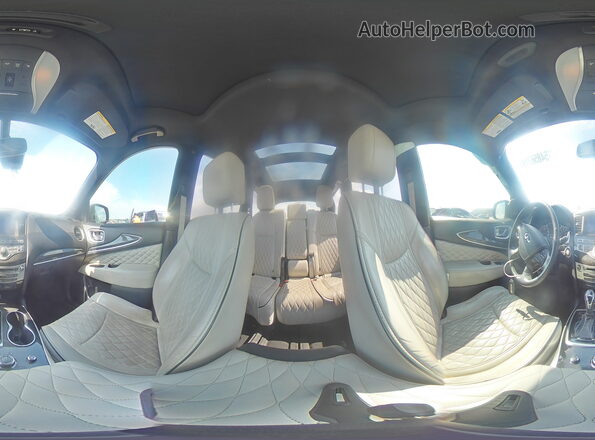 5N1DL0MN3KC531768 2019 INFINITI QX60 Gray Widok wnętrza 360 stopni