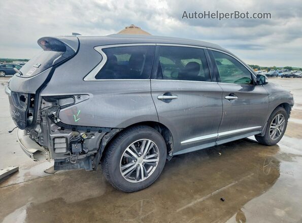 5N1DL0MN3LC511909 2020 INFINITI QX60 Gray უკანა მარჯვენა