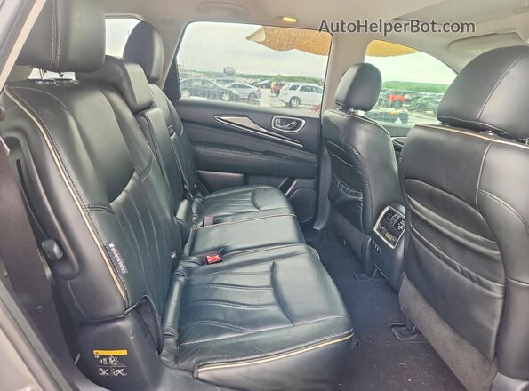 5N1DL0MN3LC511909 2020 INFINITI QX60 Gray უკანა სალონის ხედი