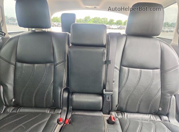 5N1DL0MN3LC511909 2020 INFINITI QX60 Gray უკანა სავარძლების ხედი