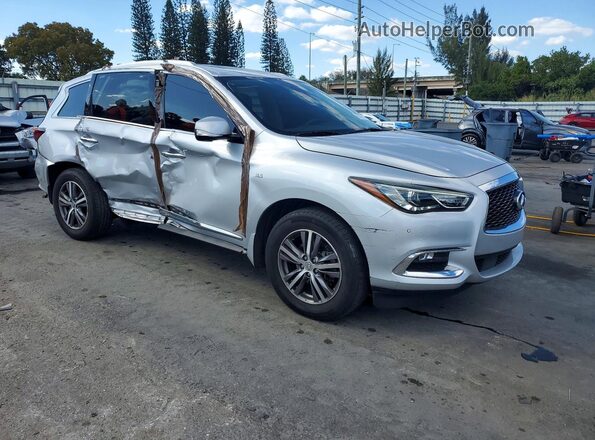5N1DL0MN3LC512557 2020 INFINITI QX60 Silver Front right