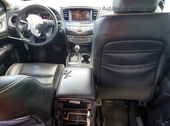 5N1DL0MN3LC512557 2020 INFINITI QX60 Silver Dashboard view