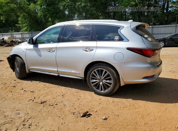 5N1DL0MN3LC538043 2020 INFINITI QX60 Silver უკანა მარცხენა