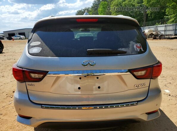 5N1DL0MN3LC538043 2020 INFINITI QX60 Silver უკანა ხედი