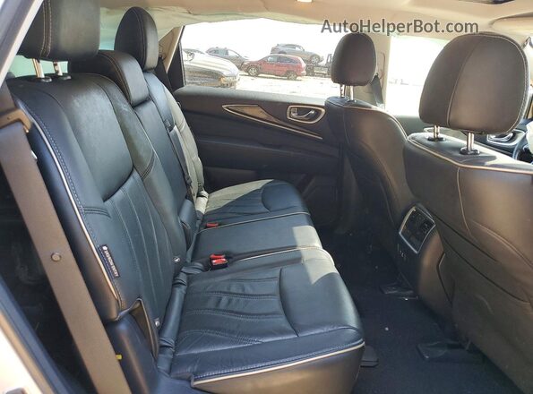5N1DL0MN3LC538043 2020 INFINITI QX60 Silver უკანა სალონის ხედი