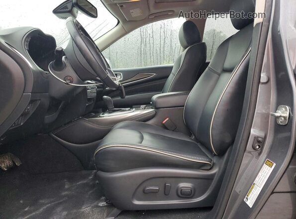 5N1DL0MN3LC545283 2020 INFINITI QX60 Gray Vista interior delantera
