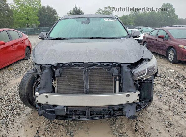 5N1DL0MN3LC545283 2020 INFINITI QX60 Gray Vista frontal