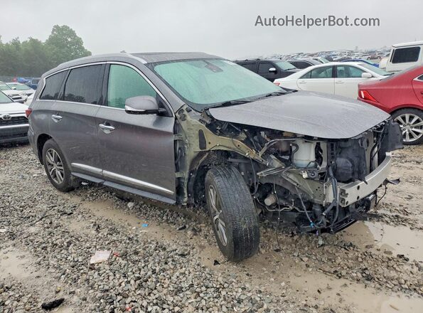 5N1DL0MN3LC545283 2020 INFINITI QX60 Gray Delantero derecho