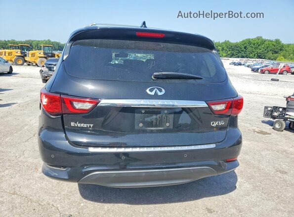 5N1DL0MN3LC547292 2020 INFINITI QX60 Black Հետևի տեսք