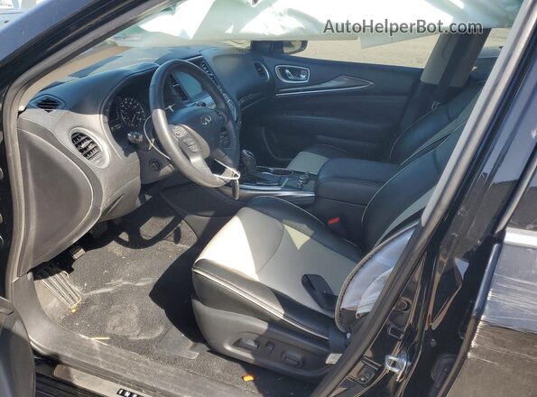 5N1DL0MN3LC547292 2020 INFINITI QX60 Black Սալոնի դիմացի տեսք