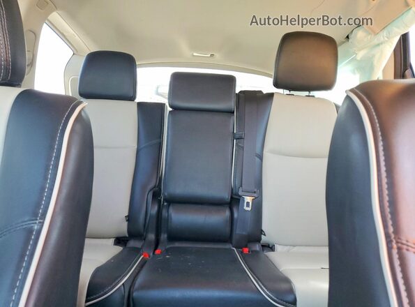 5N1DL0MN3LC547292 2020 INFINITI QX60 Black Հետևի նստատեղերի տեսք