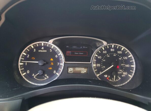 5N1DL0MN4HC512459 2017 INFINITI QX60 Black Widok zestawu wskaźników