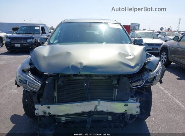 5N1DL0MN4HC554677 2017 INFINITI QX60 Зеленый Вид щитка приборов