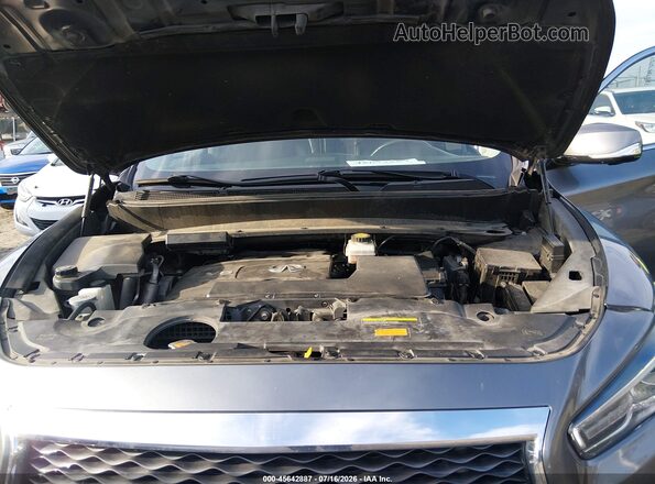 5N1DL0MN4HC557076 2017 INFINITI QX60 Серый Вид сзади