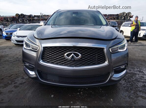 5N1DL0MN4HC557076 2017 INFINITI QX60 Серый Вид щитка приборов