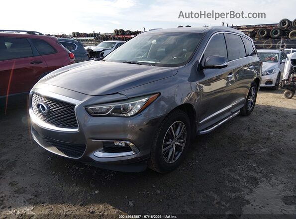 5N1DL0MN4HC557076 2017 INFINITI QX60 Серый Вид спереди