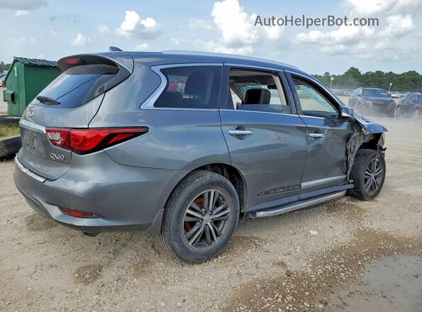5N1DL0MN4HC561290 2017 INFINITI QX60 Gray Հետևի աջ