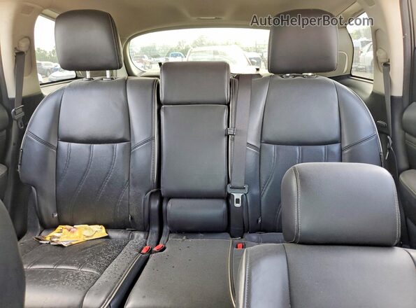 5N1DL0MN4HC561290 2017 INFINITI QX60 Gray Հետևի նստատեղերի տեսք