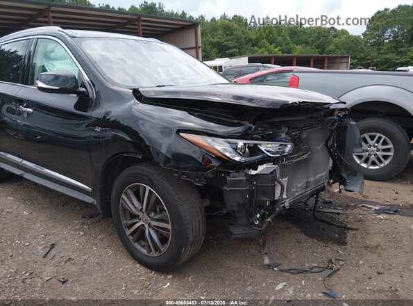 5N1DL0MN4JC519482 2018 INFINITI QX60 Black Դիմացի տեսք