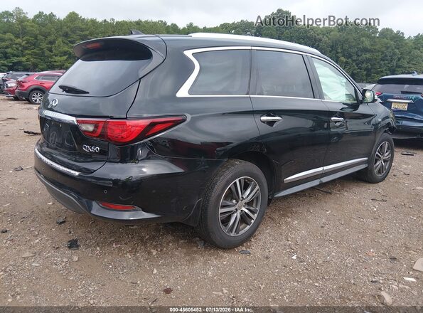 5N1DL0MN4JC519482 2018 INFINITI QX60 Black Հետևի աջ