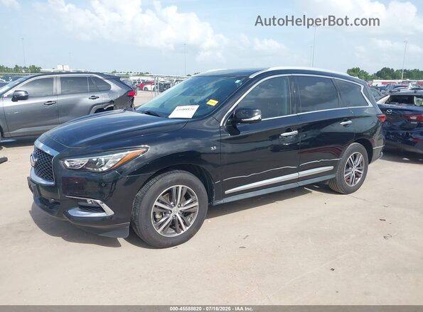 5N1DL0MN4JC530787 2018 INFINITI QX60 Black Դիմացի տեսք