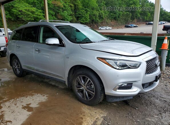 5N1DL0MN4KC557117 2019 INFINITI QX60 Silver Առջևի աջ
