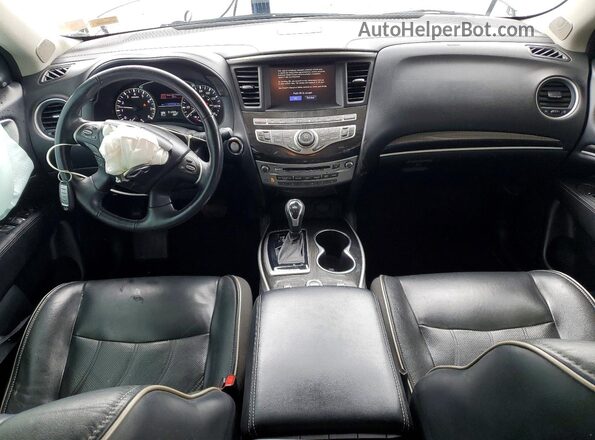 5N1DL0MN4KC557117 2019 INFINITI QX60 Silver Առջևի վահանակի տեսք