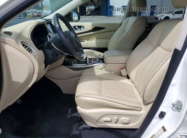 5N1DL0MN4KC560048 2019 INFINITI QX60 Белый Вид салона спереди