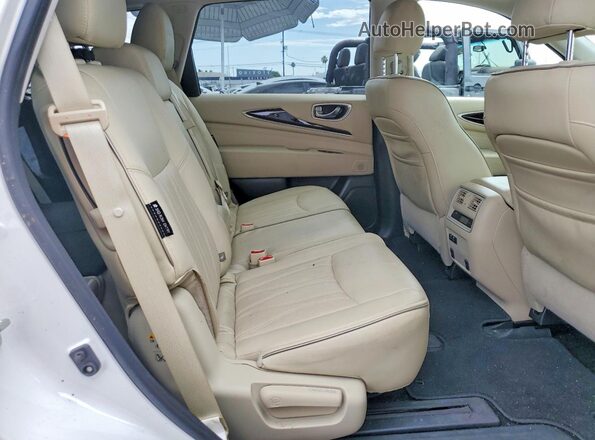 5N1DL0MN4KC560048 2019 INFINITI QX60 Белый Вид задней части салона