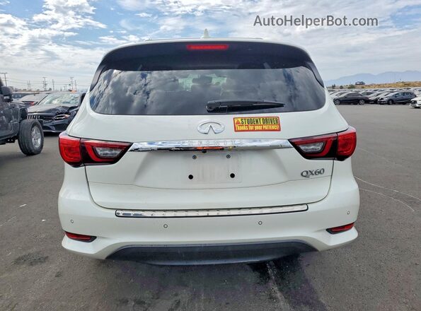 5N1DL0MN4KC560048 2019 INFINITI QX60 Белый Вид сзади