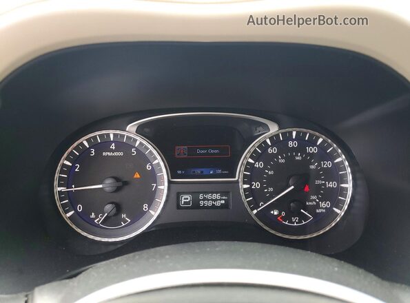 5N1DL0MN4KC560048 2019 INFINITI QX60 Белый Вид щитка приборов