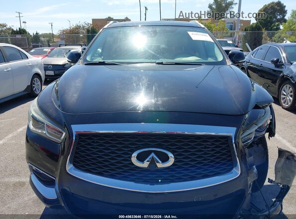 5N1DL0MN4KC569011 2019 INFINITI QX60 Black Սարքավորումների վահանակի տեսք