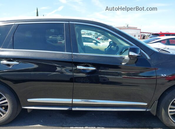 5N1DL0MN4KC569011 2019 INFINITI QX60 Black Սալոնի հետևի տեսք