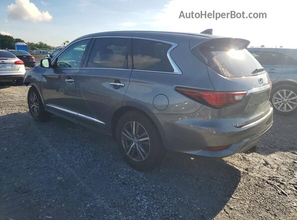 5N1DL0MN4LC532221 2020 INFINITI QX60 Gray Rear left