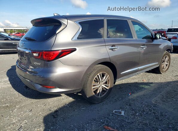 5N1DL0MN4LC532221 2020 INFINITI QX60 Gray Rear right