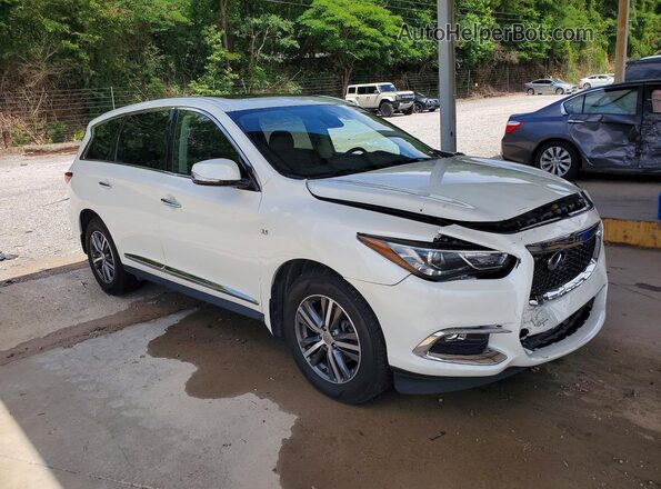5N1DL0MN4LC537452 2020 INFINITI QX60 White Delantero derecho
