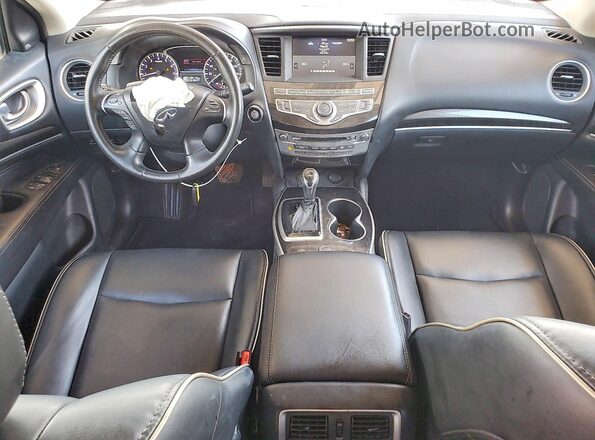 5N1DL0MN4LC537452 2020 INFINITI QX60 White Vista del salpicadero