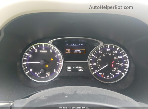 5N1DL0MN5HC507500 2017 INFINITI QX60 Black უკანა სავარძლების ხედი