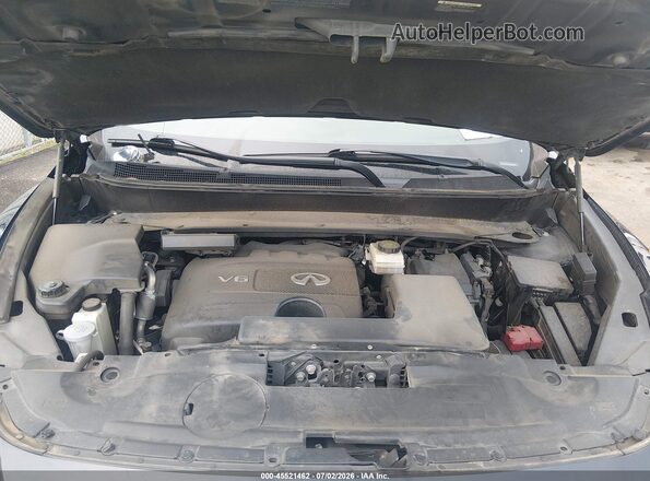 5N1DL0MN5HC507500 2017 INFINITI QX60 Black უკანა ხედი