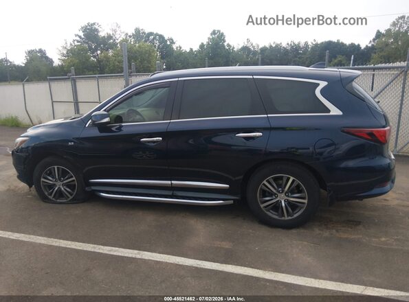 5N1DL0MN5HC507500 2017 INFINITI QX60 Black სალონის 360-გრადუსიანი ხედი