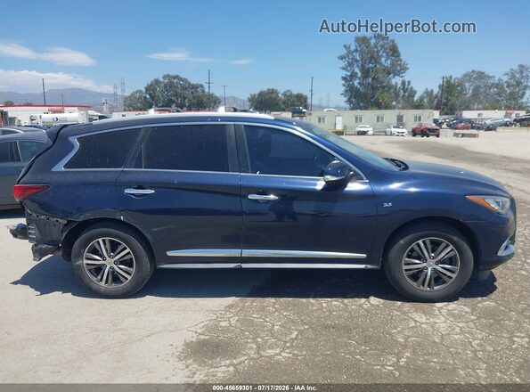 5N1DL0MN5HC513331 2017 INFINITI QX60 Синий Панорамный вид салона 360°