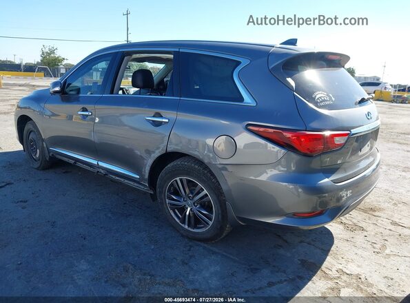 5N1DL0MN5HC551786 2017 INFINITI QX60 Gray Rear left