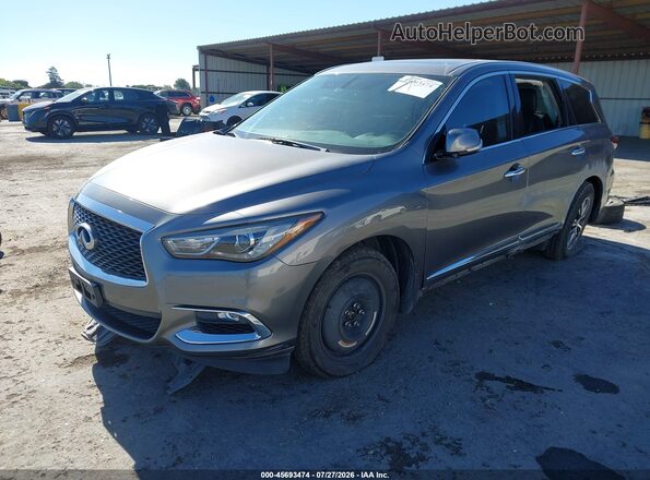 5N1DL0MN5HC551786 2017 INFINITI QX60 Gray Front left