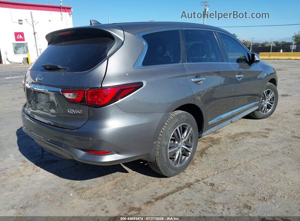 5N1DL0MN5HC551786 2017 INFINITI QX60 Gray Rear right